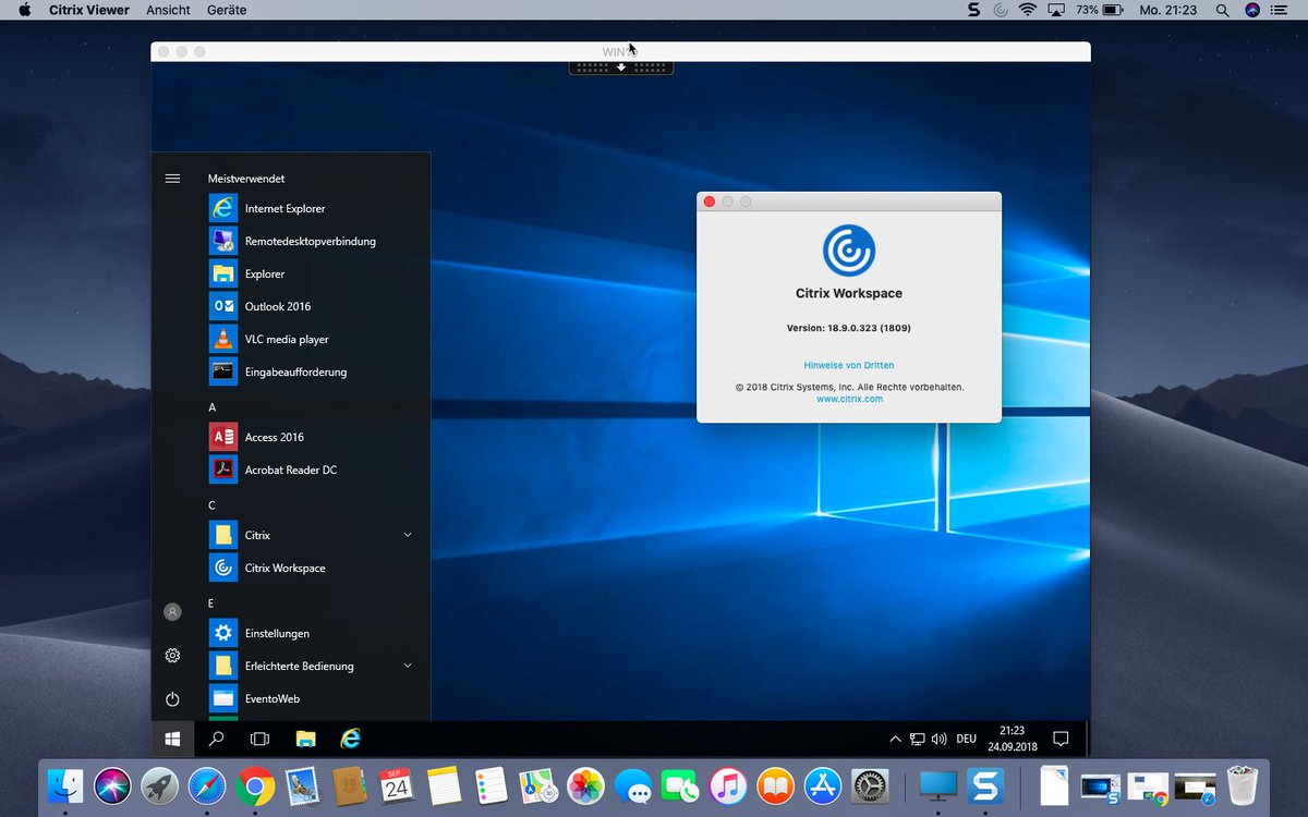 citrix workspace for mac mojave